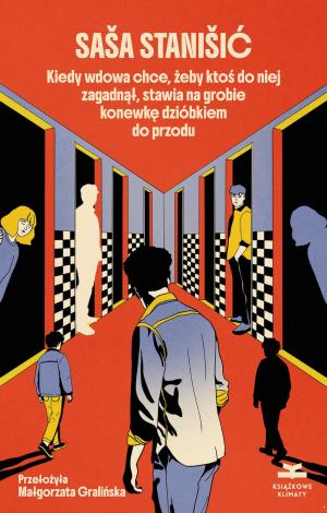 Kiedy wdowa chce, żeby ktoś do niej zagadnął, stawia na grobie konewkę dzióbkiem do przodu